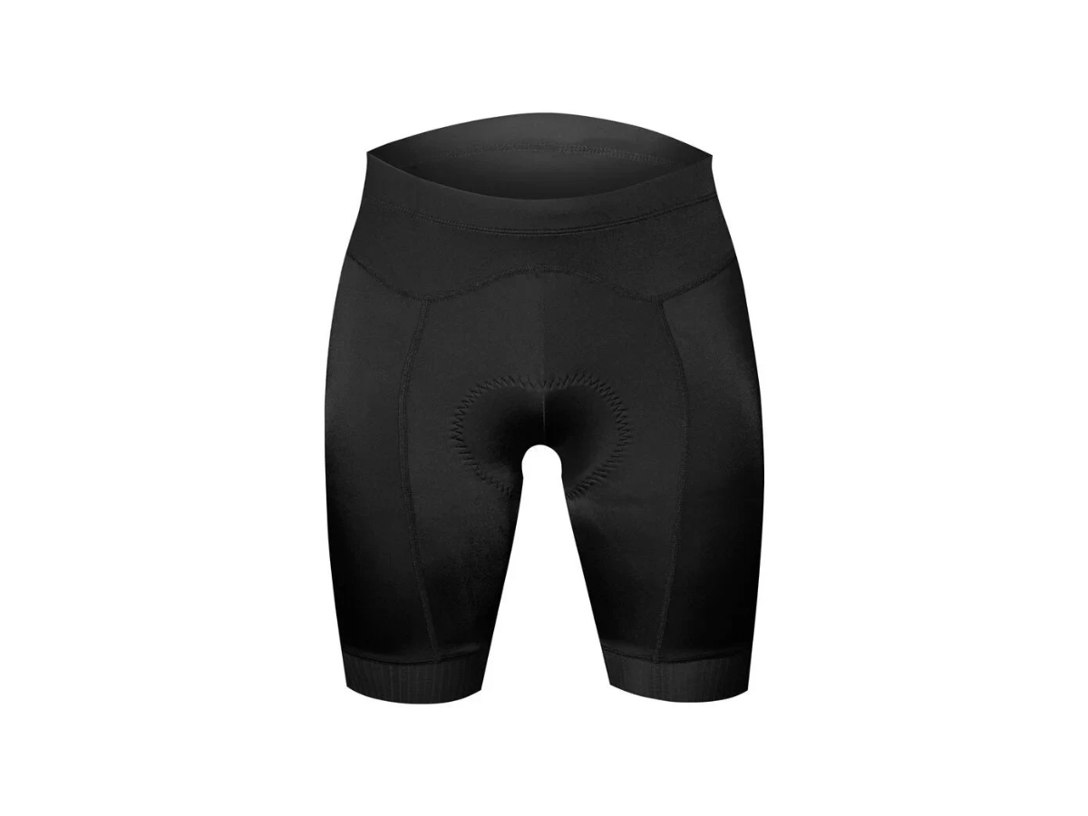Baisky Men Endurance Shorts With Vion Insert Pads ? Simple Black - Medium