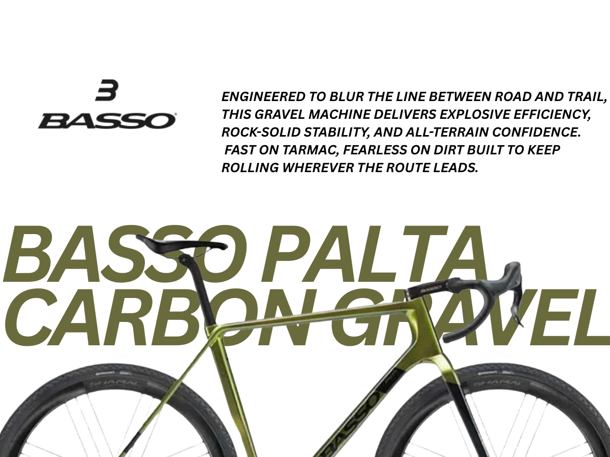 Basso Palta Carbon Gravel Campagnolo Ekar 13Spd Poseidon Size L