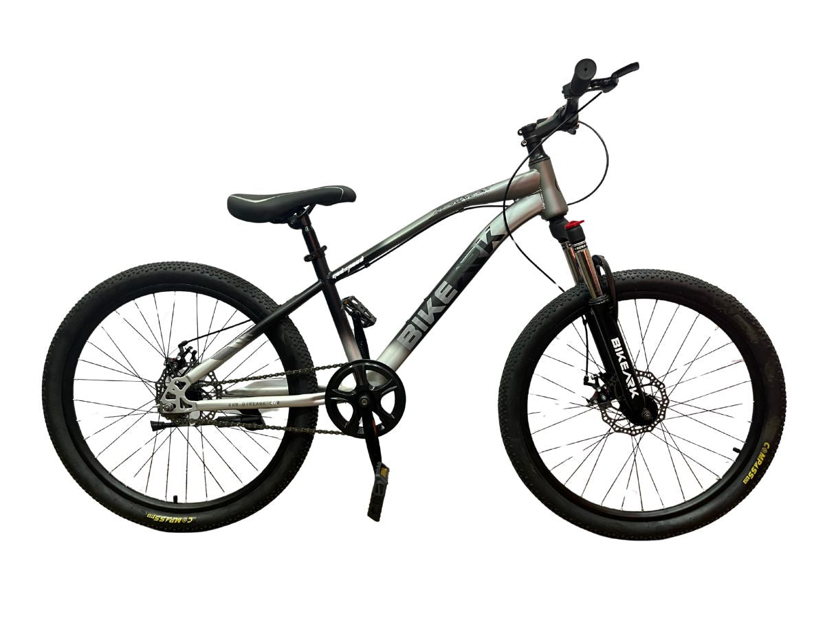 Bikeark 26 God Speed Ss Fs D/Disc Bicycle Grey