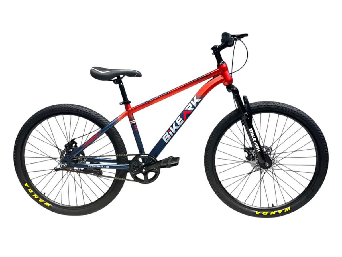 Bikeark 27.5 Adrenaline Fs Ss D/Disc Bicycle Red