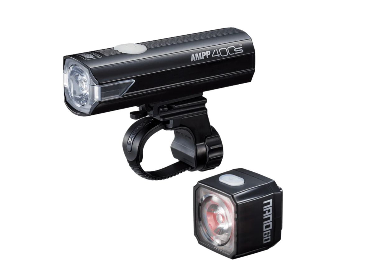 CATEYE LAMPSET AMPP400S/NANO 60 EL084S/LD830 (RECHARGEABLE TYPE C)