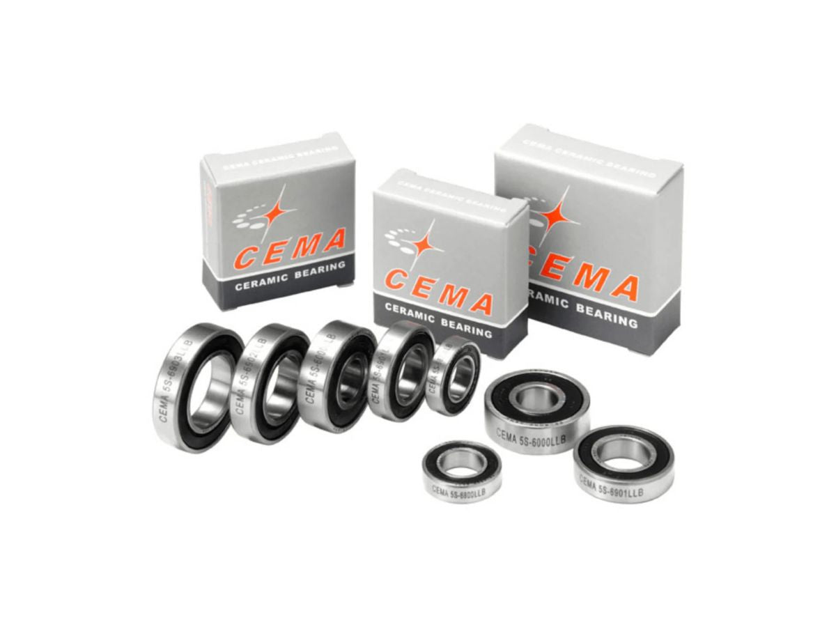Cema Bottom Bracket Bearing Hybrid Ceramic 6805-2Rs - Abec5 - 25 X 37 X 7 Mm