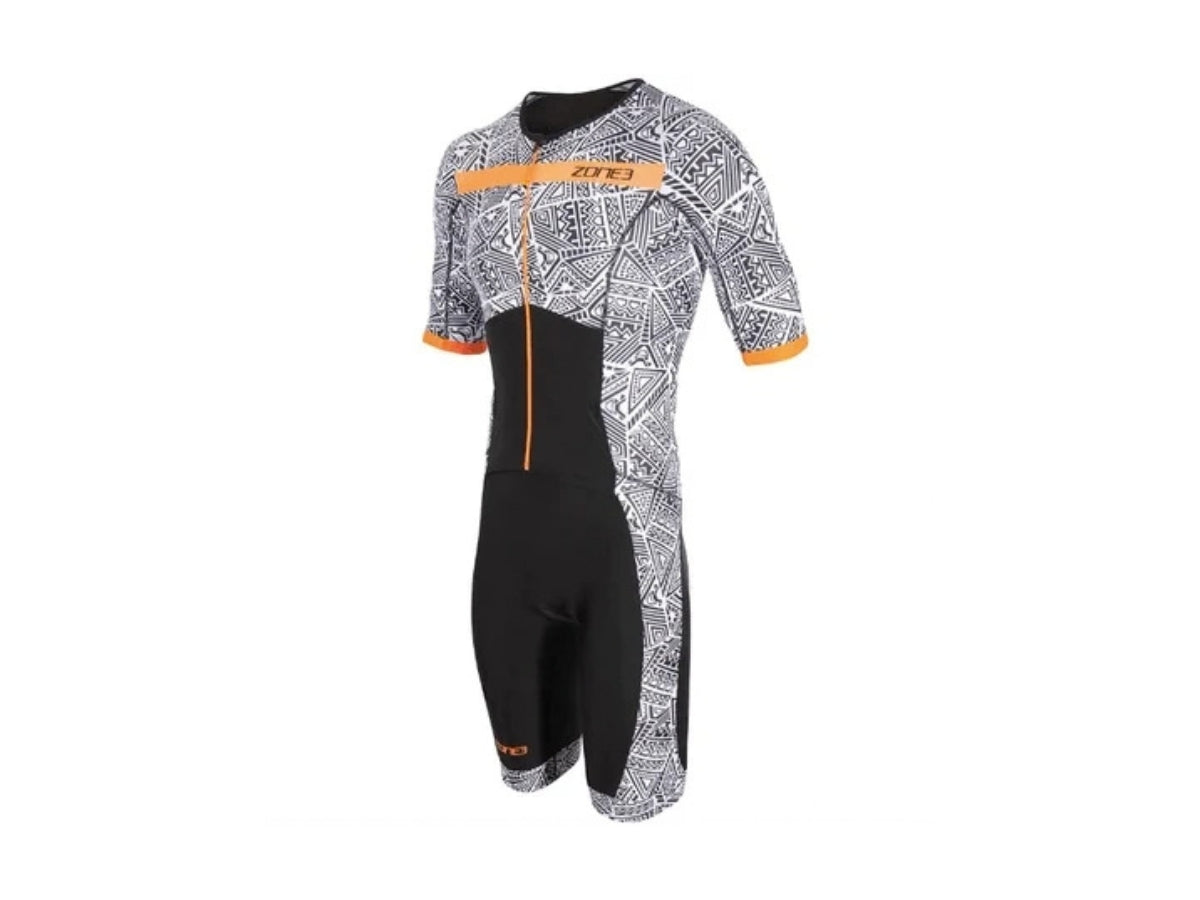 Zone 2 Men's Kona Speed Short Sleeve Trisuit - XS