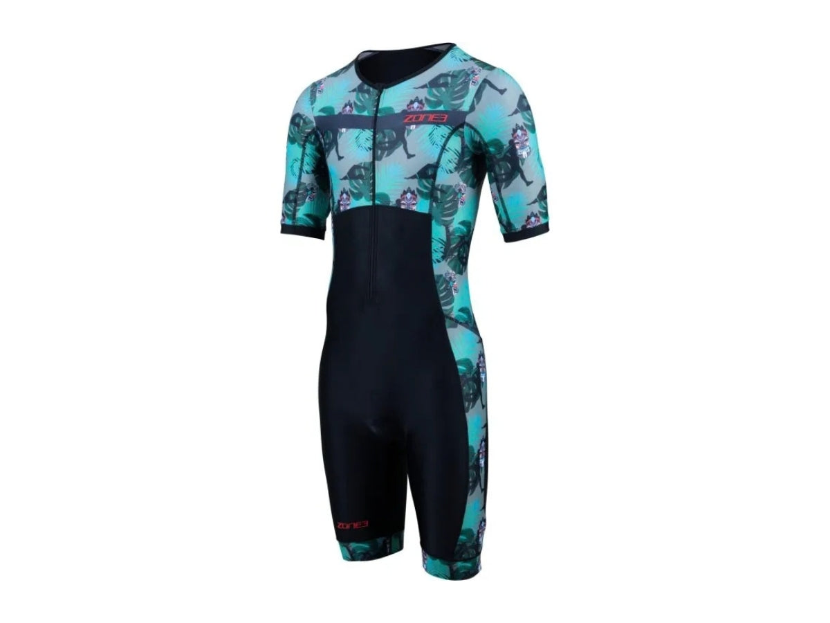Zone 3 Men's Momentum II Short Sleeve Trisuit - S