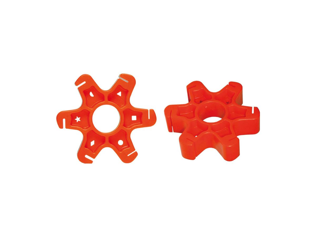 Cyclus Tools Wrench For Aerodynamic Spokes, 6 Sizes, Plastic C
