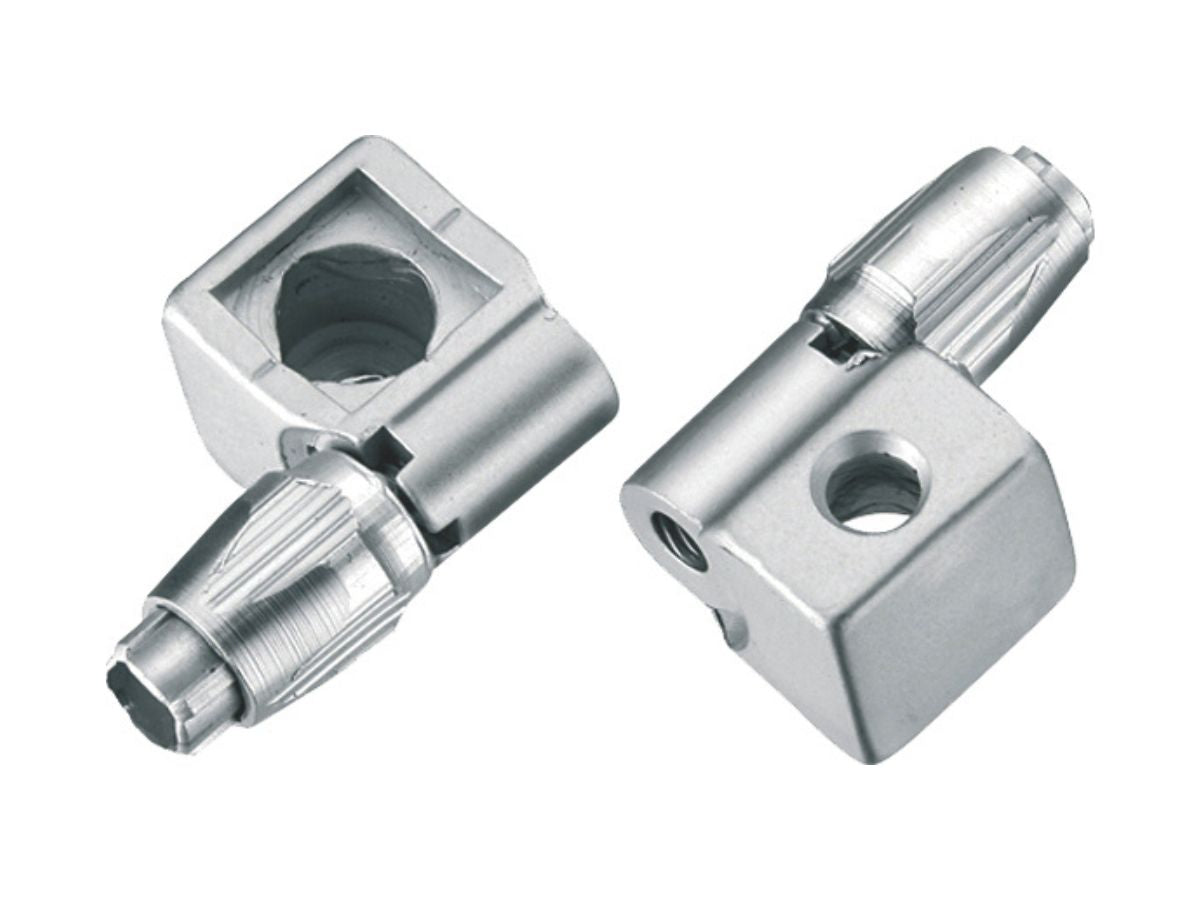 Cable Adjuster For Ergopower / Sti For Down Tube | Silver | Pair