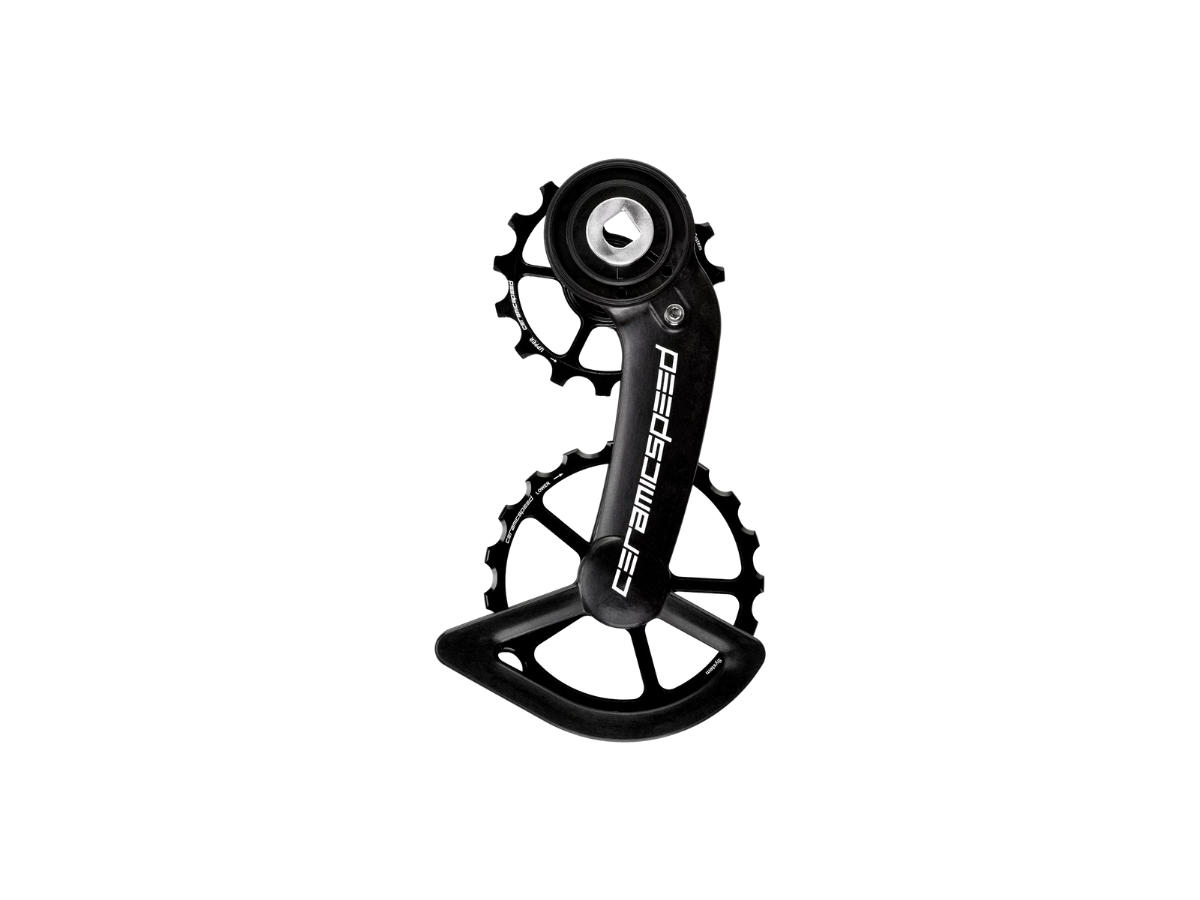 CeramicSpeed OSPW alloy SRAM Pulley Wheel Red/Force AXS - Alternative Black Coated