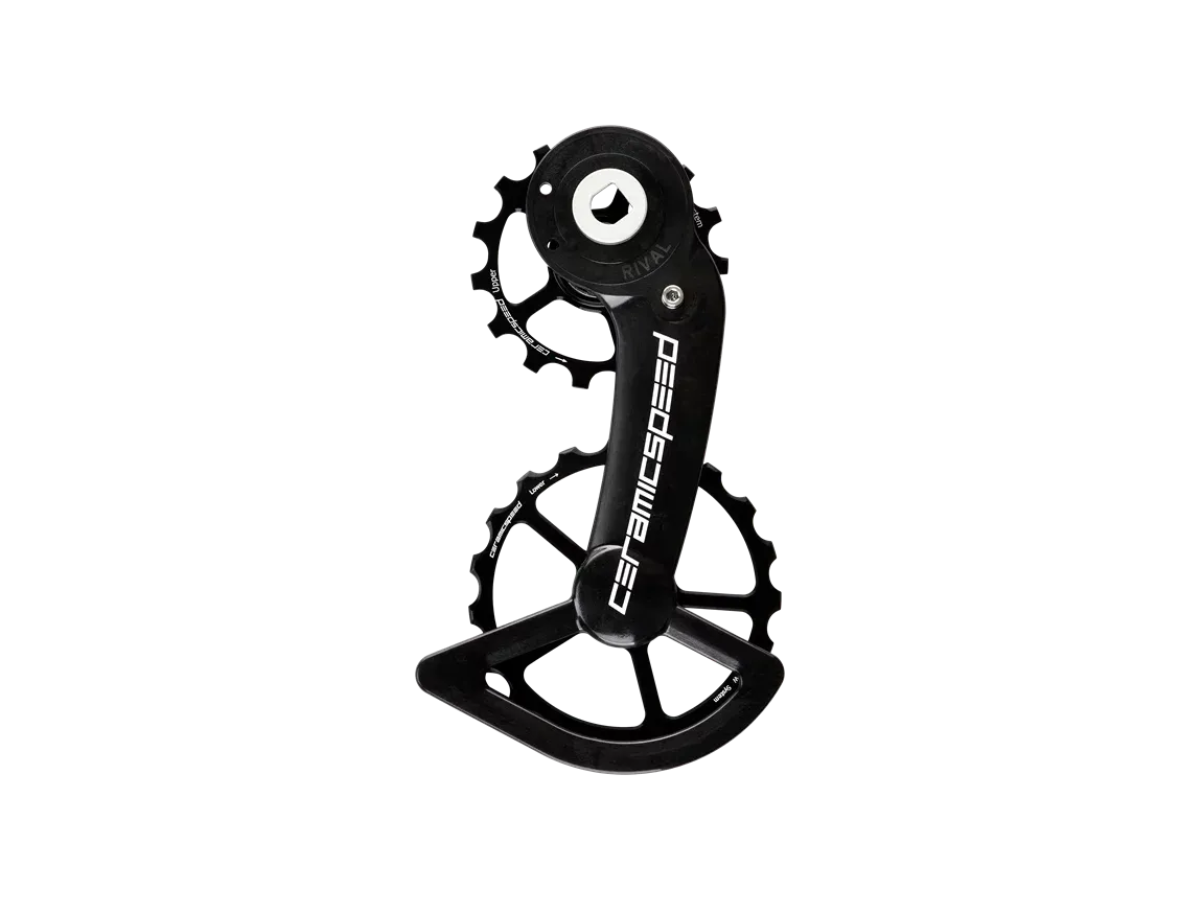 Ceramicspeed pulley wheel OSPW alloy SRAM rival AXS alternative black