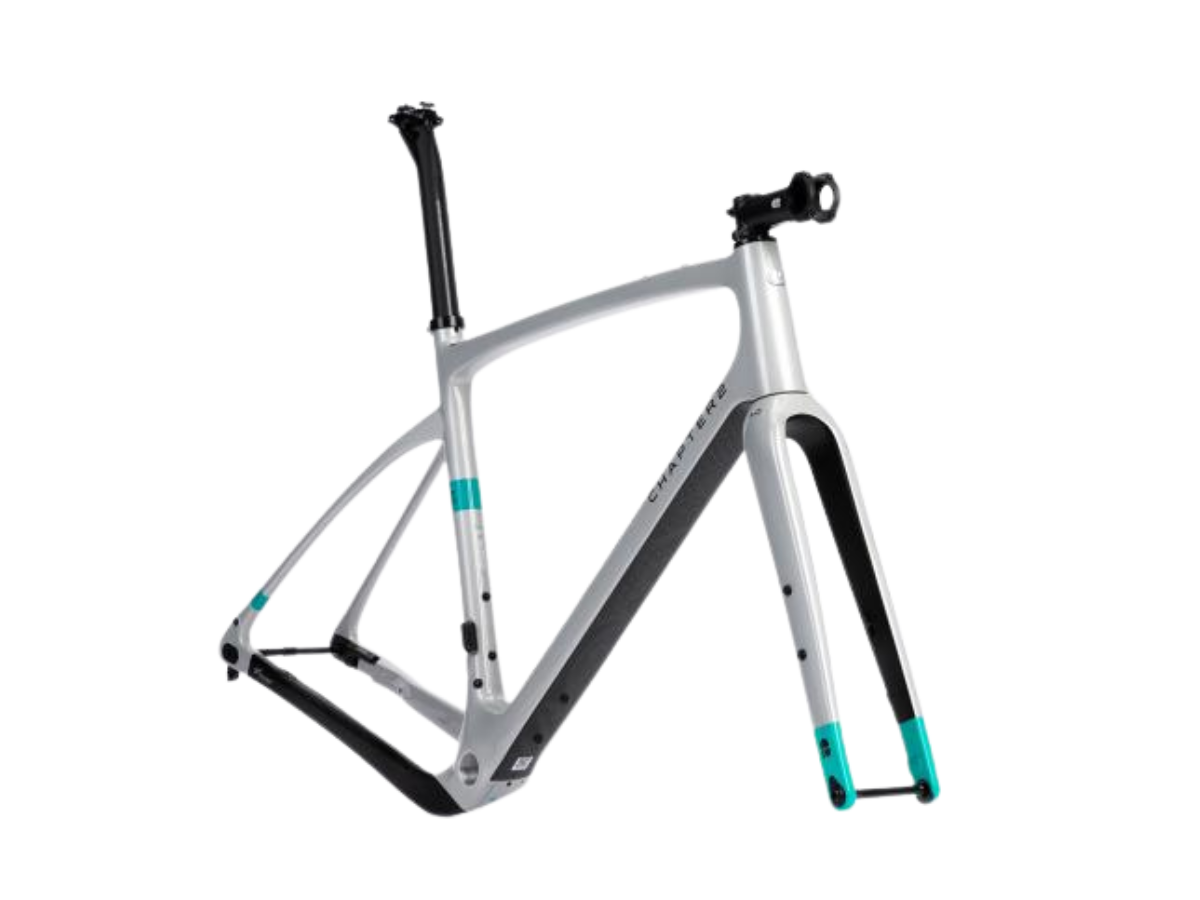 Chapter2 AO Gravel Disc Brake Frameset-Silver Matt