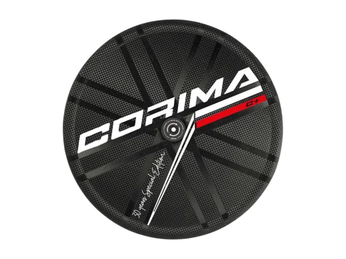 Corima Wheel RR DESiCiV TT Wheel 28" 700C Tubeless 22TC TA DX Shimano White