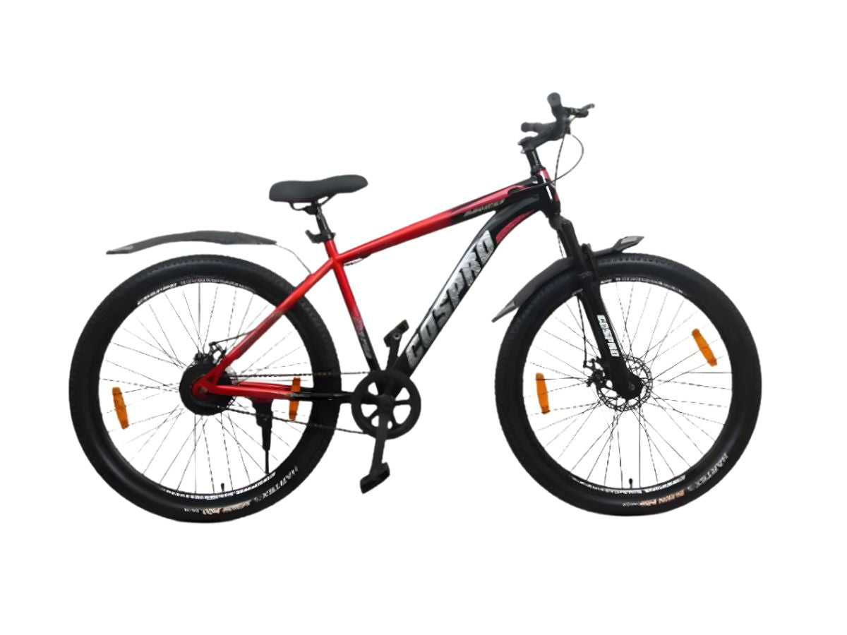 Cospro 27.5 Mizo Ss Fs D/Disc Bicycle Black/Red 