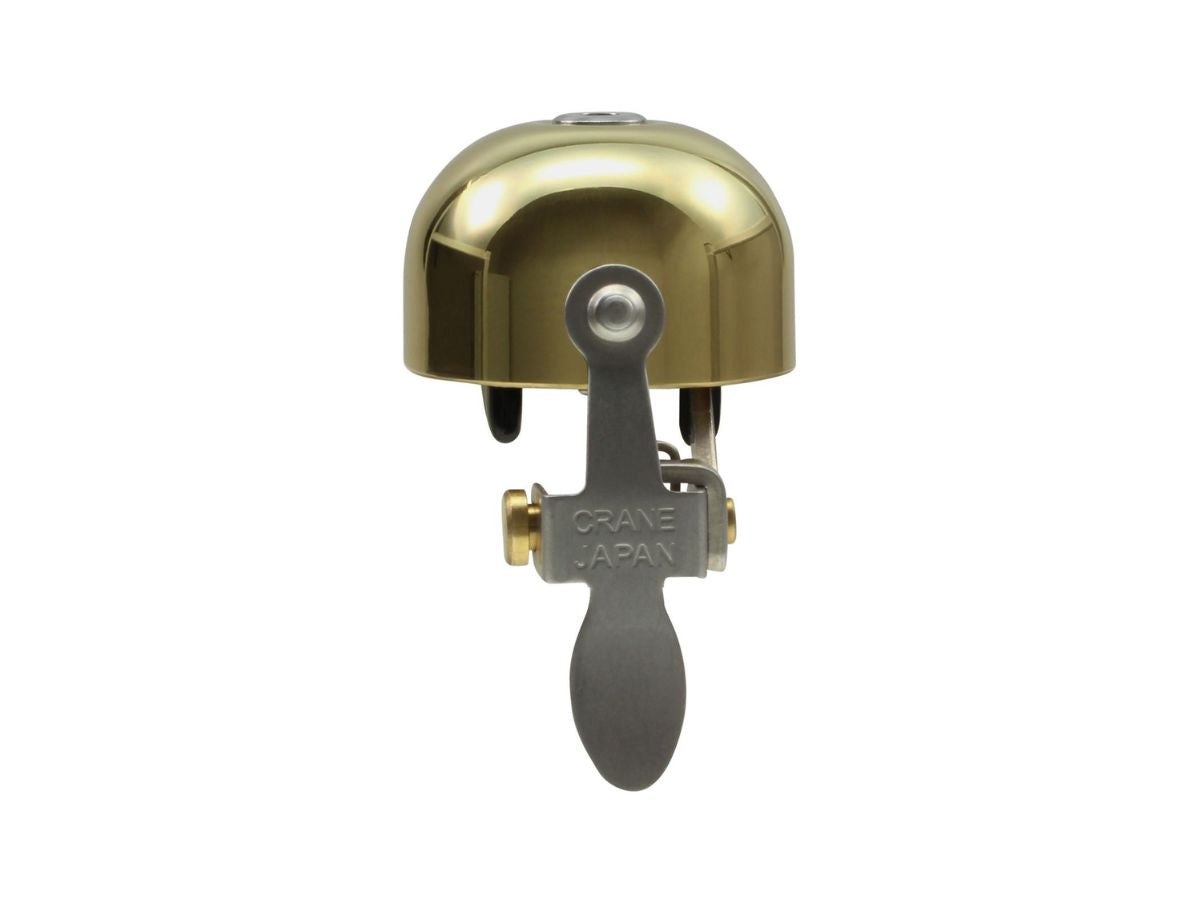 Crane Bell E-NE Clamp Band Mount Polished Gold Brass