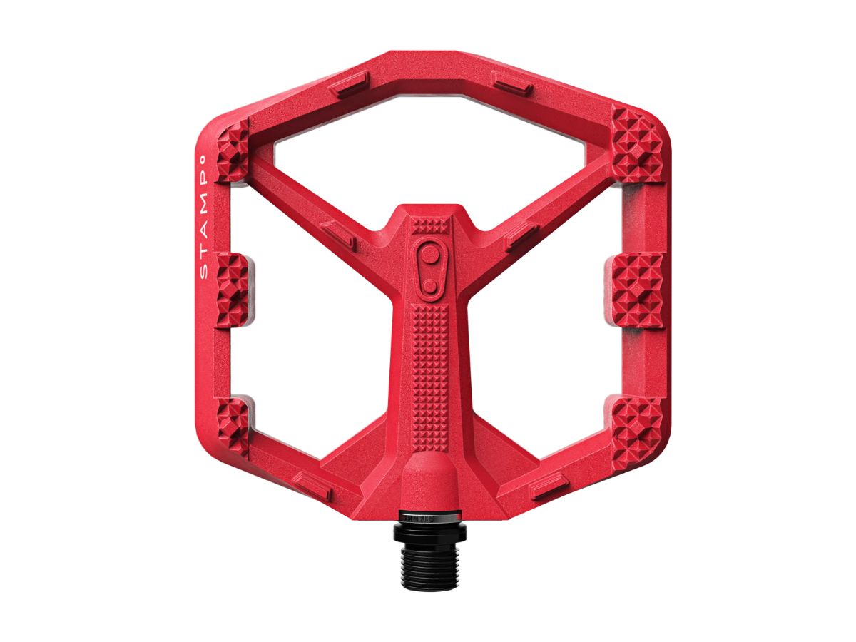 Crankbrothers Pedal Stamp0 Large Bright Red