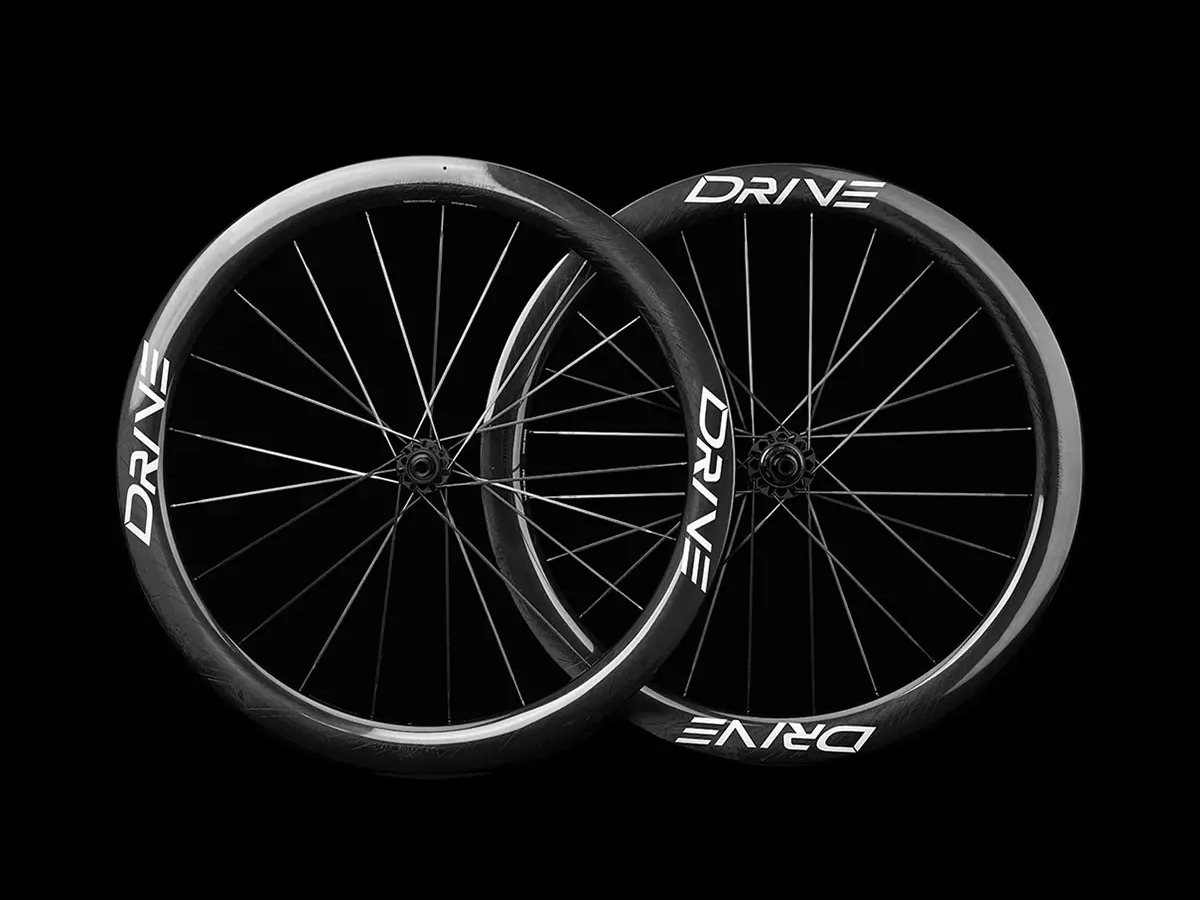 Elite Wheelset TA Road CRB Spoke Rim50, Hub RD28, Shimano HG Glossy Marbling Black