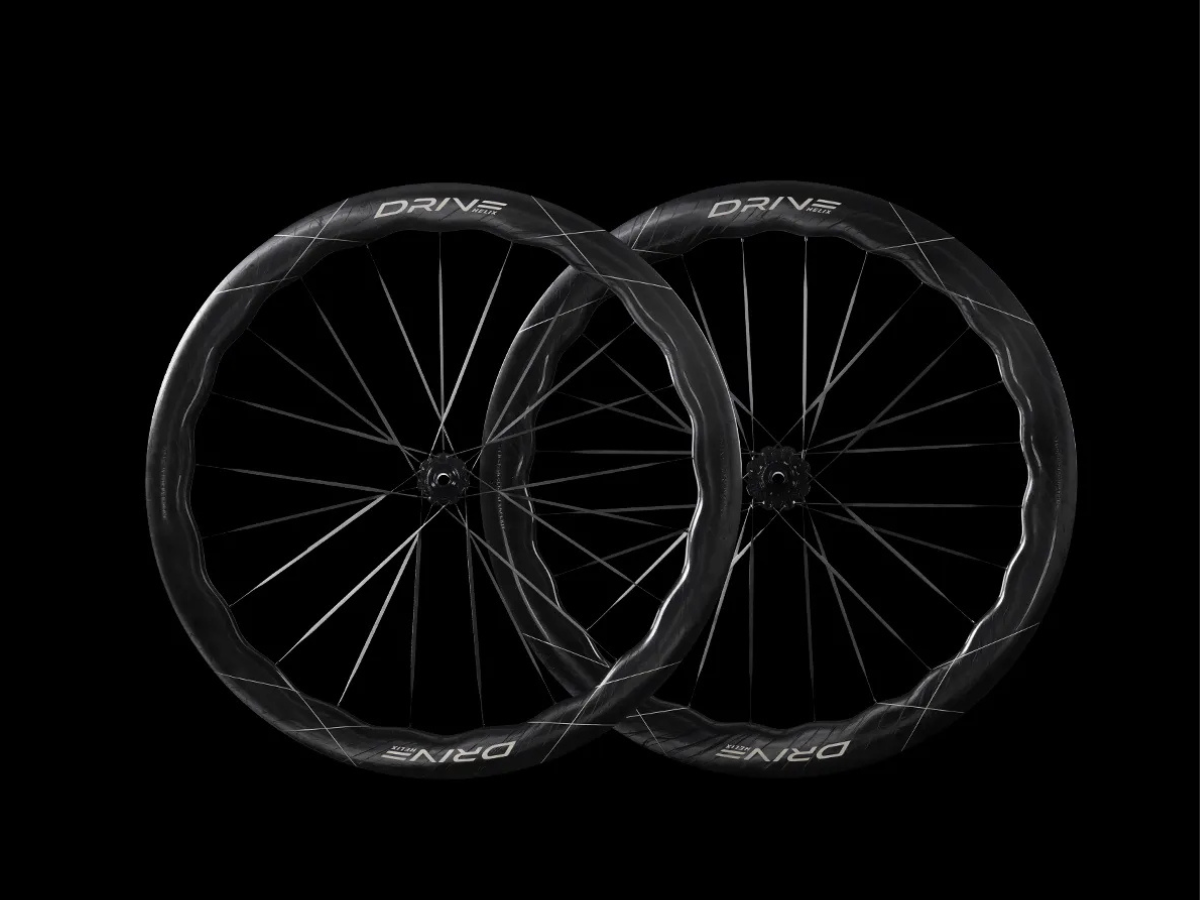 Elite Wheelset TA Road Carbon Spoke-5.2mm F52mm, R57mm Hub RD33, Shimano Glossy Marbling Black