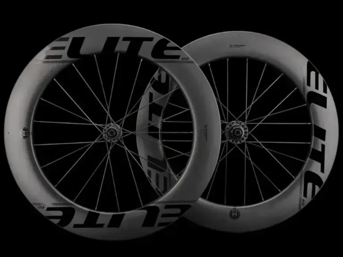Elite Wheelset TA Road Spoke PA1432spoke Rim82, hub RD28, Shimano HG Udmatte Black