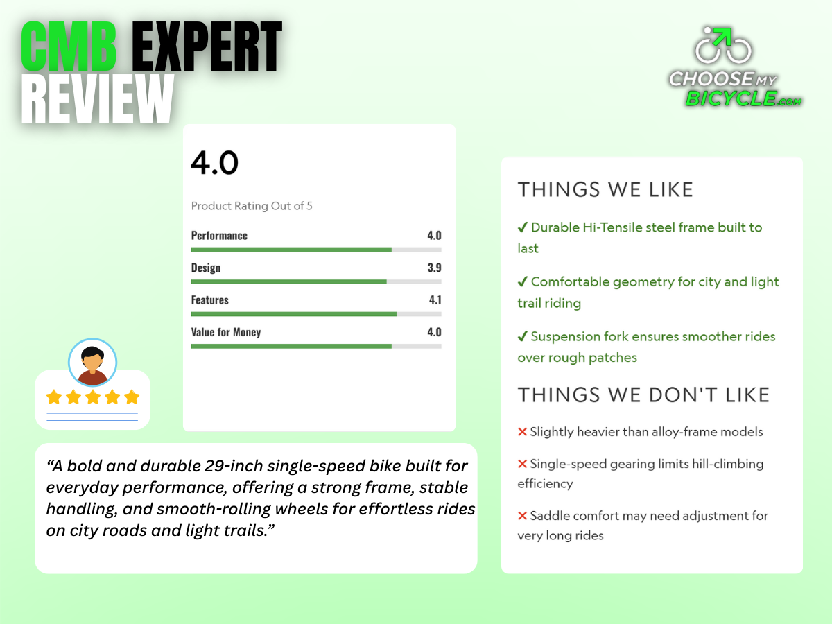 FitTrip Dominator 29 Single Speed