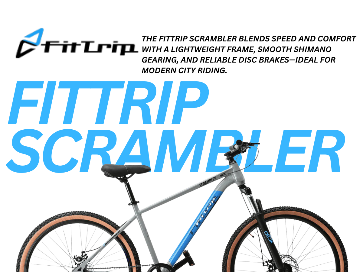 FitTrip Scrambler 29 Single Speed Bicycle