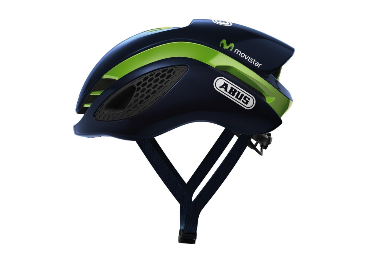 Abus Gamechanger Helmet Movistar Team