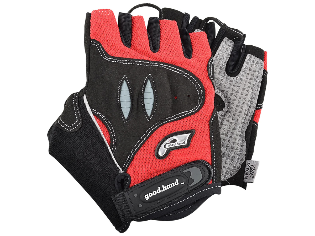 Good Hand Half Finger Gloves Red