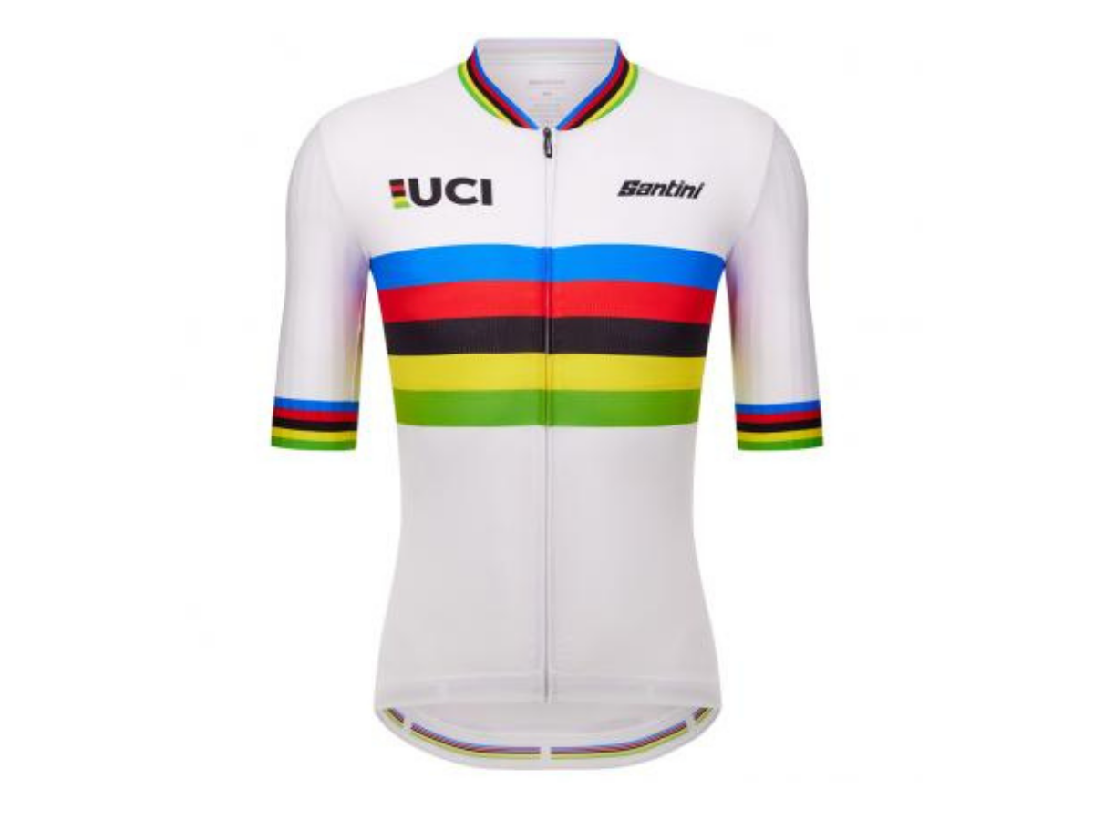 Santini UCI World Champion Unisex Jersey-Print