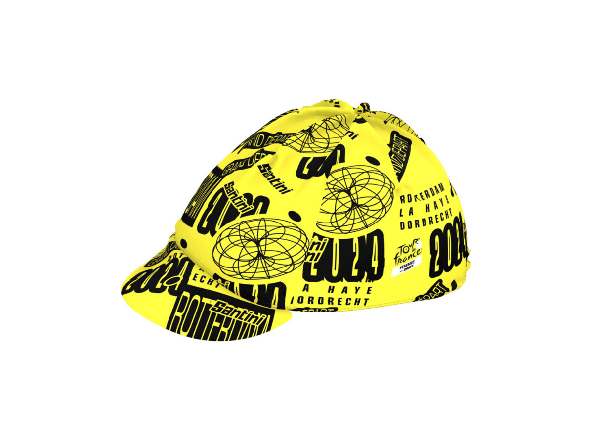 Santini Tour De France Rotterdam Cycling Cap