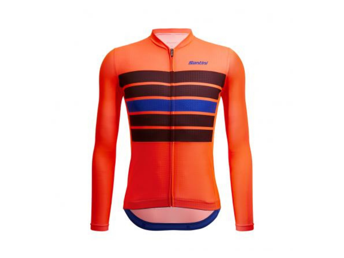 Santini Eco Sleek Bengal Long Sleeve Jersey