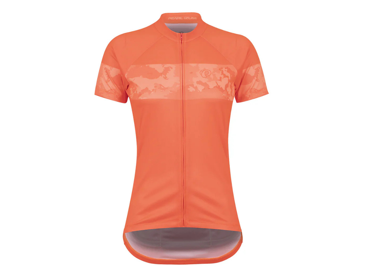 Pearl Izumi Classic Women's Jersey-Fiery Coral Fountain