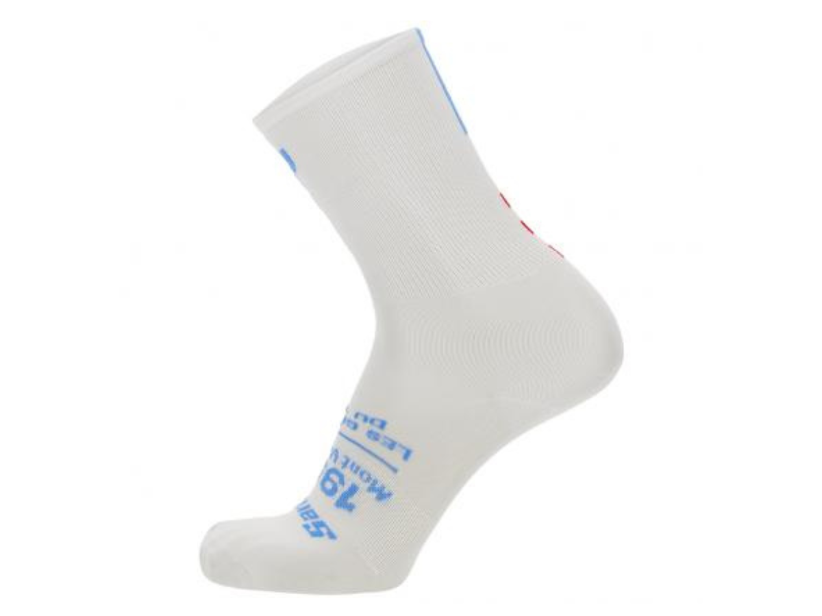 Santini TDF Le Maillot Jaune Mount Ventoux Socks-White
