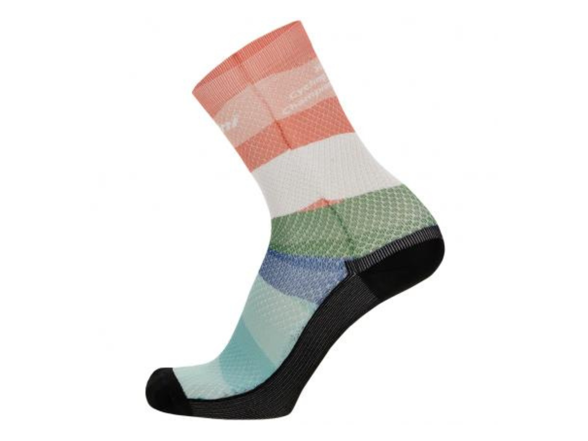 Santini UCI World Championships Cloudscape Socks
