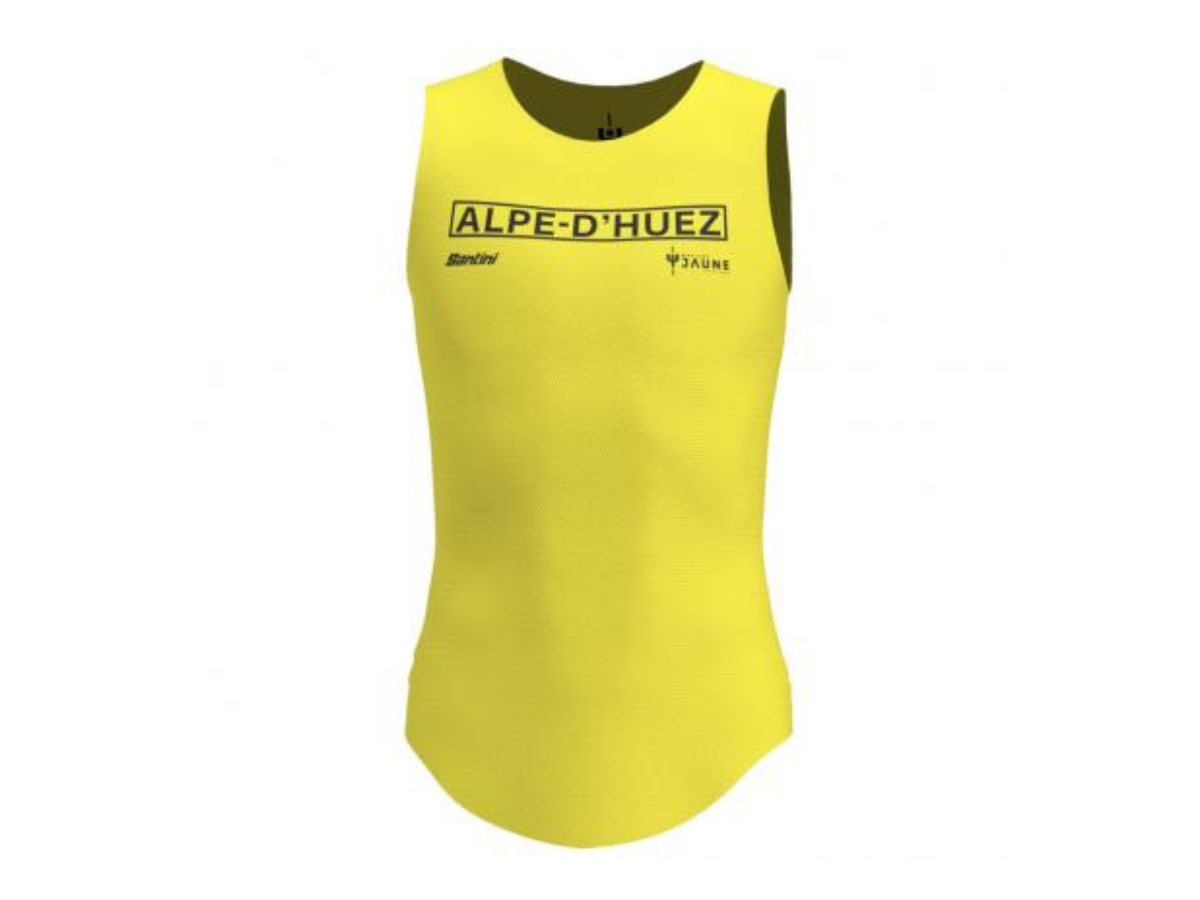 Santini Tour De France Alpe D'Huez Baselayer-Print