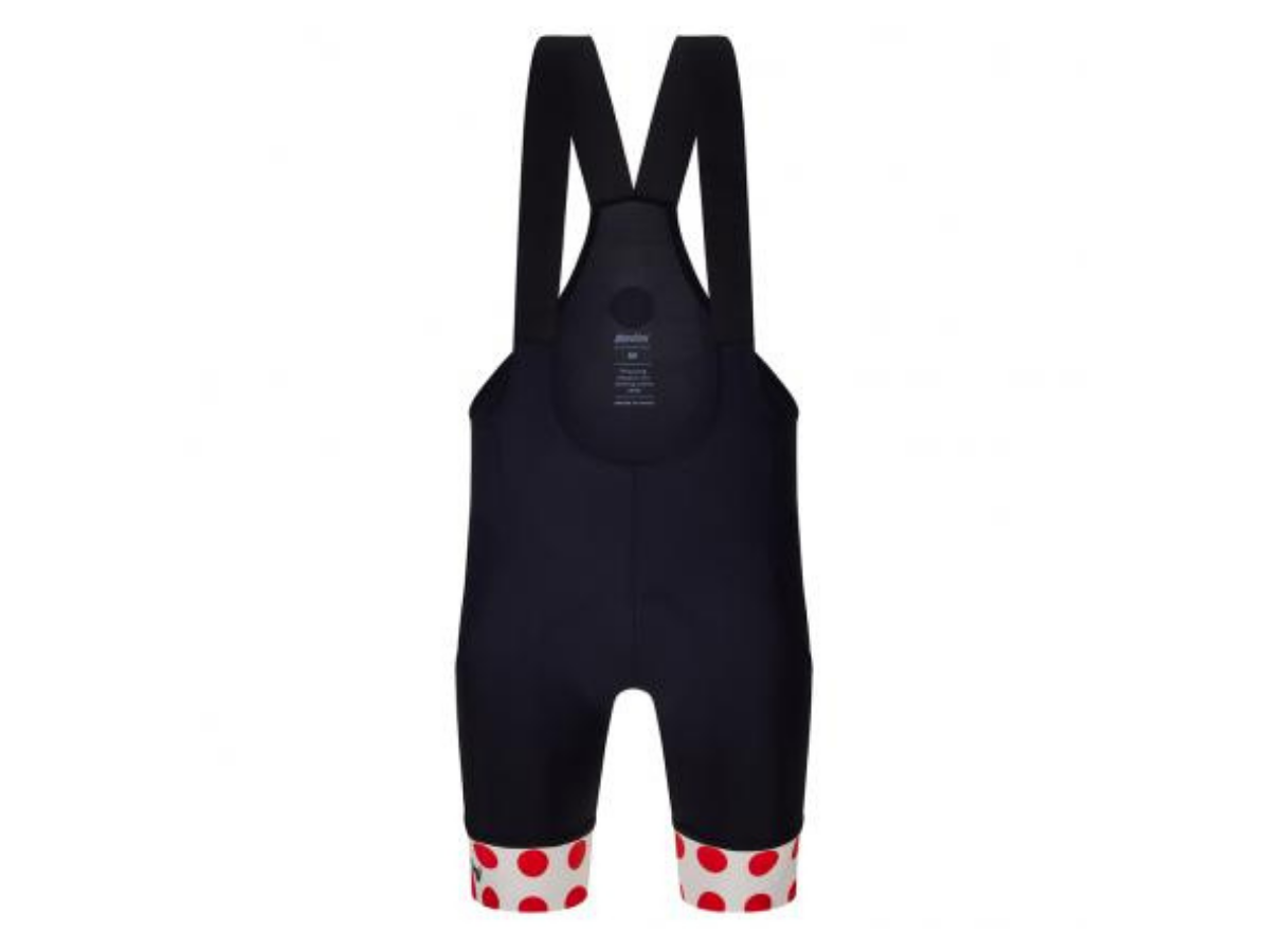 Santini Tour De France King of the Mountains Leader Bibshorts