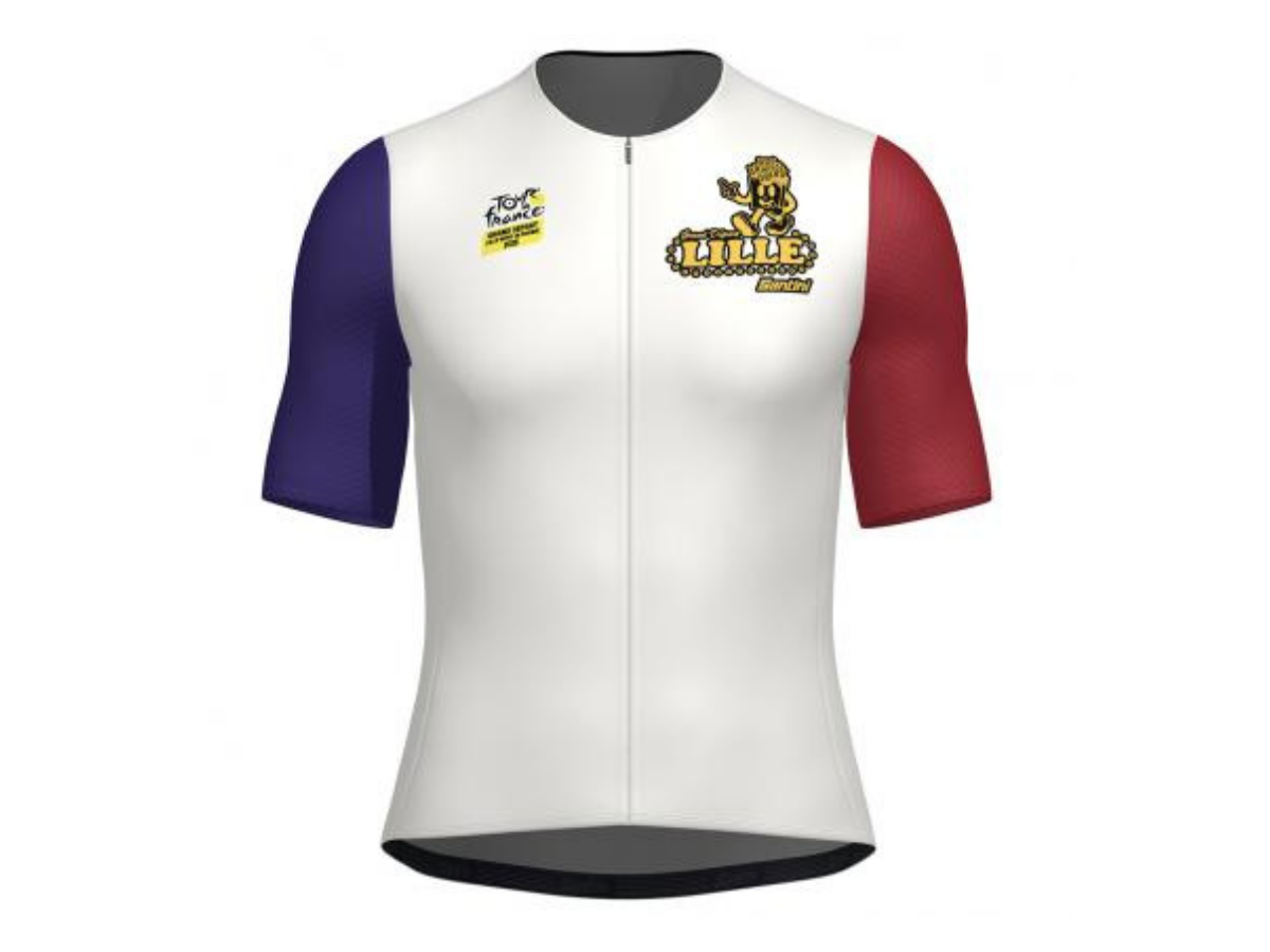 Santini Tour De France Grand Depart Lille Unisex Jersey-Print