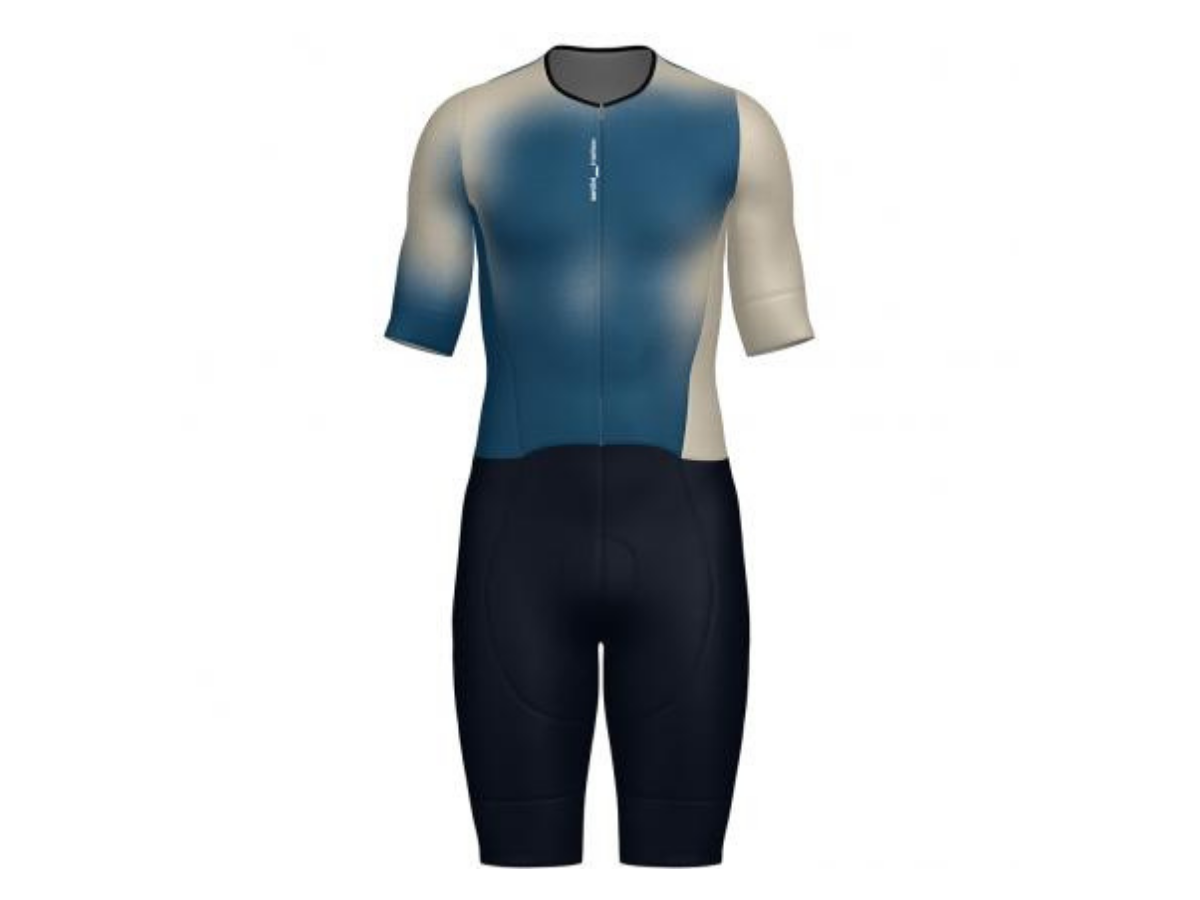 Santini Leaf Long Distance Trisuit (Short Sleeve)