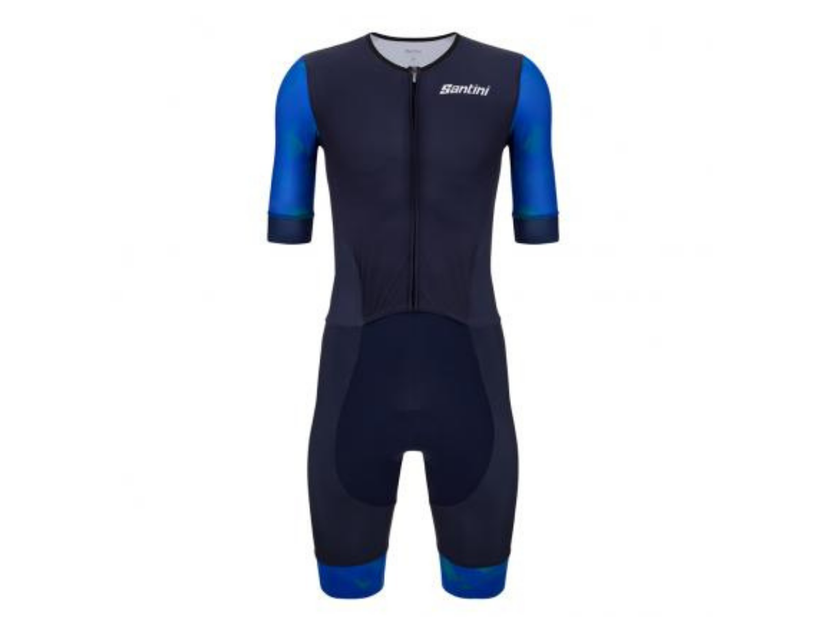 Santini Leaf Aero Trisuit (Short Sleeve)
