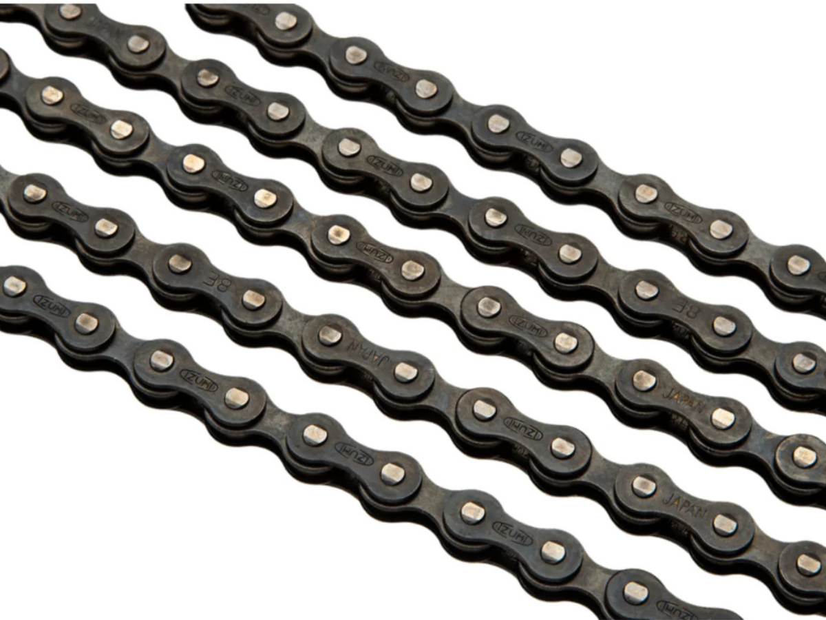 Izumi Click Index Chain 1/2 × 3/32 - 116L, 1 To 8 Speed Black - Black