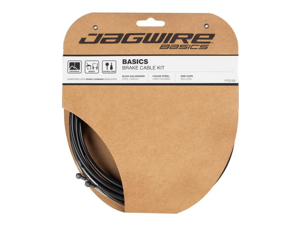 Jagwire Brake Kit Basics Black Cable Shimano Road And Mtb