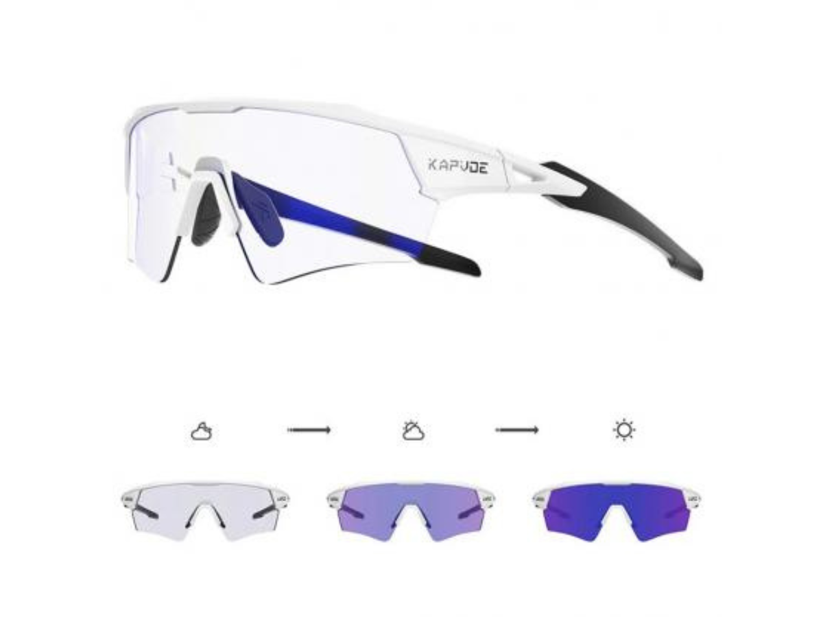 Kapvoe DreamChaser Wings Photochromic Sunglasses blue/white