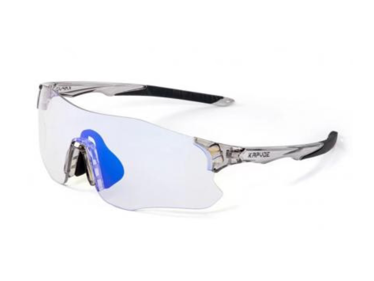 Kapvoe K1129 Coloured Photochromic Sunglasses-Blue/clear