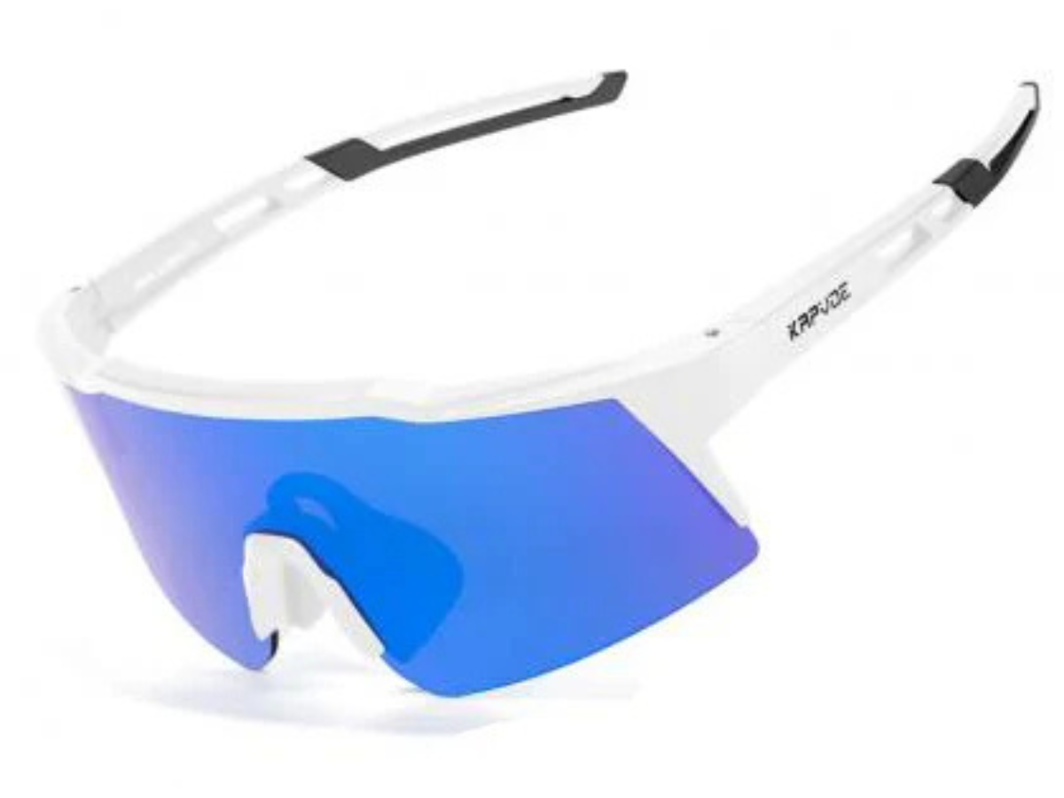 Kapvoe K9028 Kids Coloured Polarized Sunglasses-Blue/White