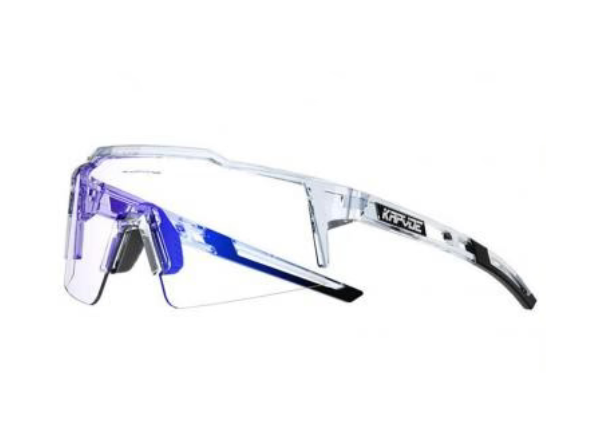 Kapvoe KE9023 Color Changing Frames Photochromic Sunglasses Blue