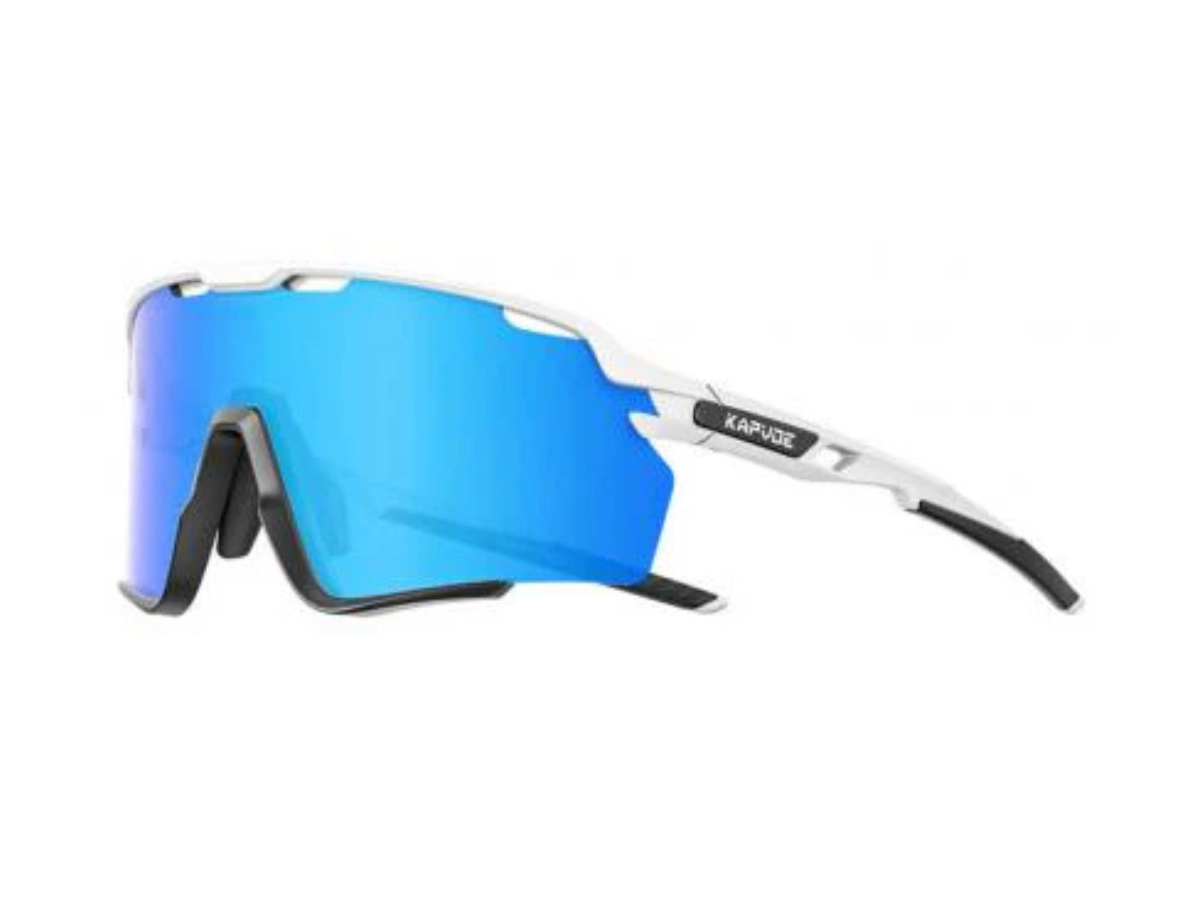Kapvoe X170 Sports Sunglasses Blue/White