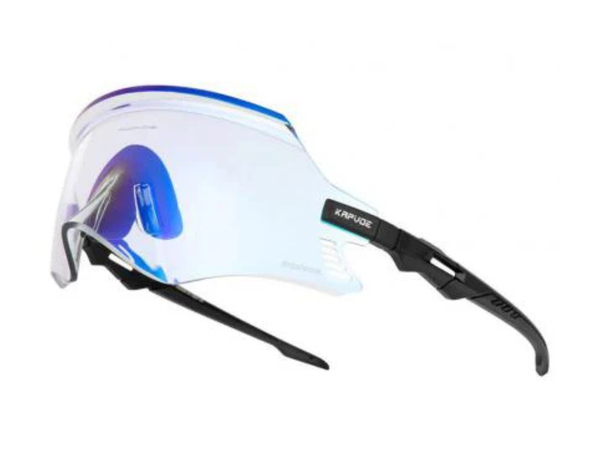 Kapvoe X2 Coloured Photochromic Sunglasses-Blue/Black