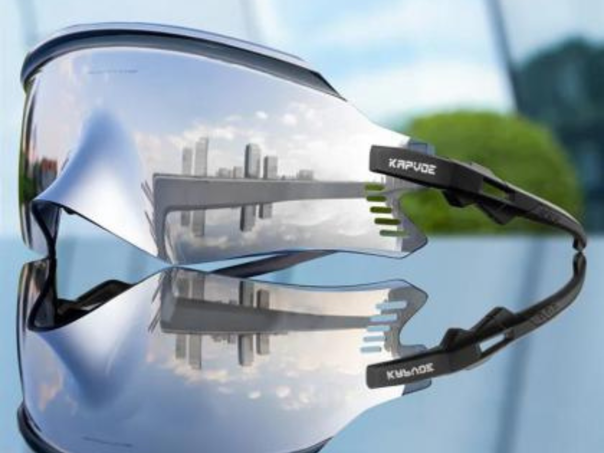 Kapvoe X2 Coloured Photochromic Sunglasses-Silver/Black