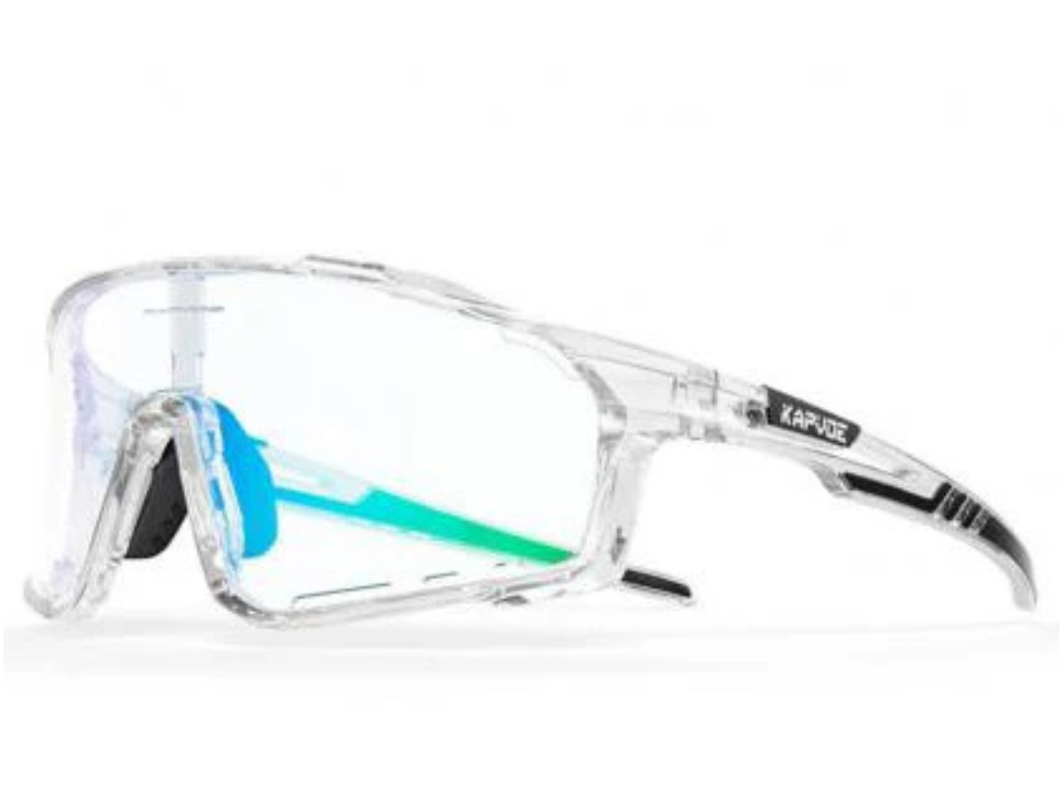 Kapvoe X76 Coloured Photochromic Sunglasses-Blue/Green