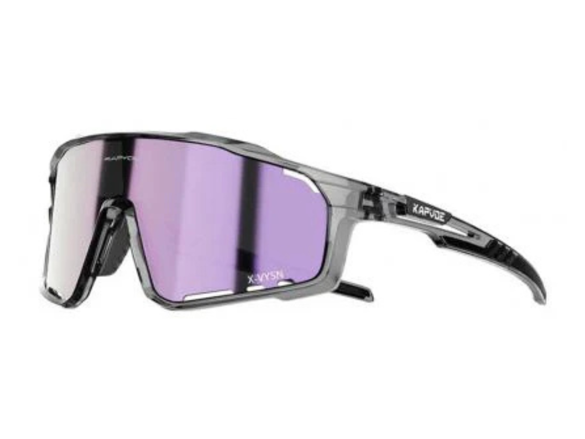 Kapvoe X76 Sports Sunglasses-purple/black
