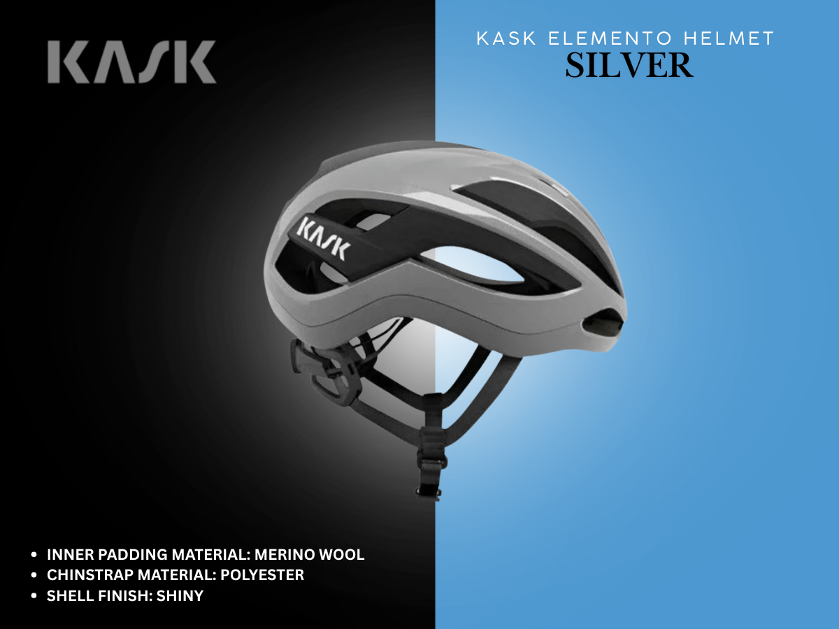 Kask Elemento Helmet - Silver