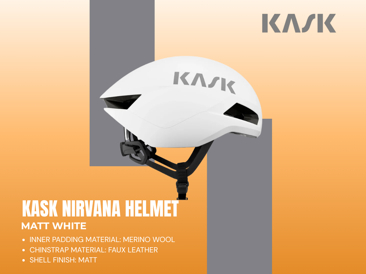 Kask Nirvana Helmet - Matt White