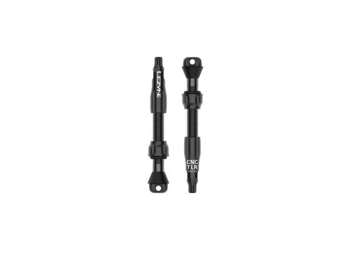 Lezyne CNC TLR Valve Pro-Black (44mm) (Pack of 2)