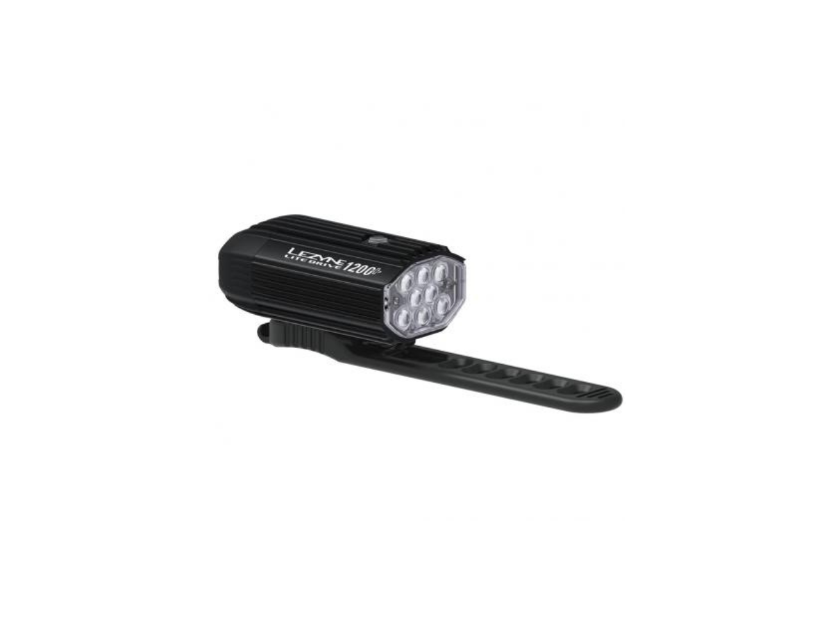 Lezyne Lite Drive 1200+ Front Light-Black (1200 Lumens)